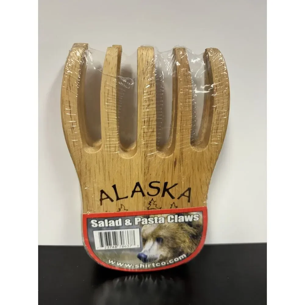 Alaska‎ Wooden Salad & Pasta Claws NEW in Package